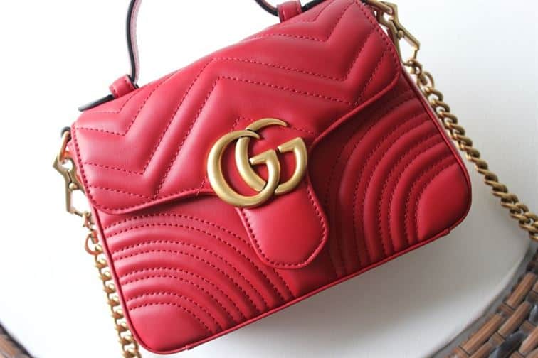 GUCCI GG MARMONT MINI TOP HANDLE BAG – GB84