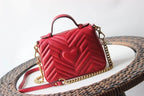 GUCCI GG MARMONT MINI TOP HANDLE BAG – GB84