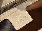 GUCCI GG MARMONT SMALL SHOULDER BAG IN WHITE LEATHER – GB59