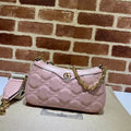 GUCCI GG MATELASSE HANDBAG WITH PINK LEATHER – GB88