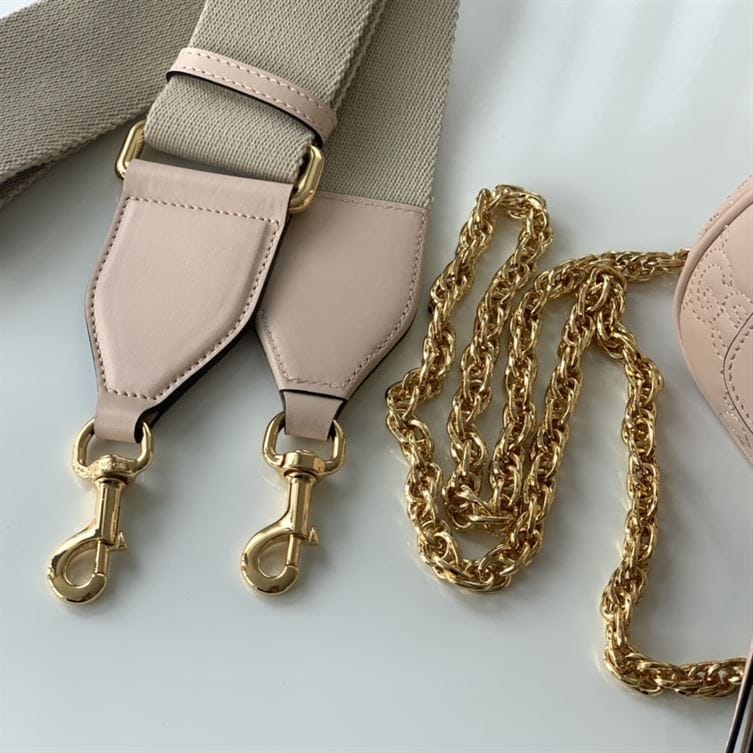 GUCCI GG MATELASSE MINI BAG IN BEIGE LEATHER – GB68