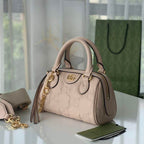 GUCCI GG MATELASSE MINI BAG IN BEIGE LEATHER – GB68