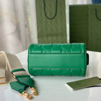 GUCCI GG MATELASSE MINI BAG IN BRIGHT GREEN LEATHER – GB70