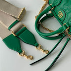GUCCI GG MATELASSE MINI BAG IN BRIGHT GREEN LEATHER – GB70
