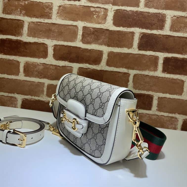 GUCCI HORSEBIT 1955 MINI BAG GG SUPREME CANVAS – GB09