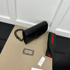 GUCCI HORSEBIT 1955 MINI BAG IN BLACK LEATHER – GB33