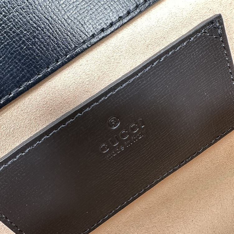 GUCCI HORSEBIT 1955 MINI BAG IN BLACK LEATHER – GB33