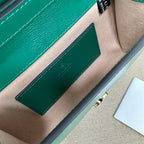 GUCCI HORSEBIT 1955 MINI BAG IN GREEN LEATHER – GB32