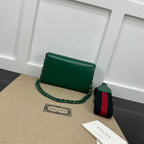 GUCCI HORSEBIT 1955 MINI BAG IN GREEN LEATHER – GB32