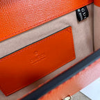 GUCCI HORSEBIT 1955 MINI BAG IN ORANGE LEATHER – GB34