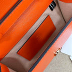 GUCCI HORSEBIT 1955 MINI BAG IN ORANGE LEATHER – GB34