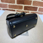GUCCI HORSEBIT 1955 MINI BAG WITH BLACK LEATHER – GB21