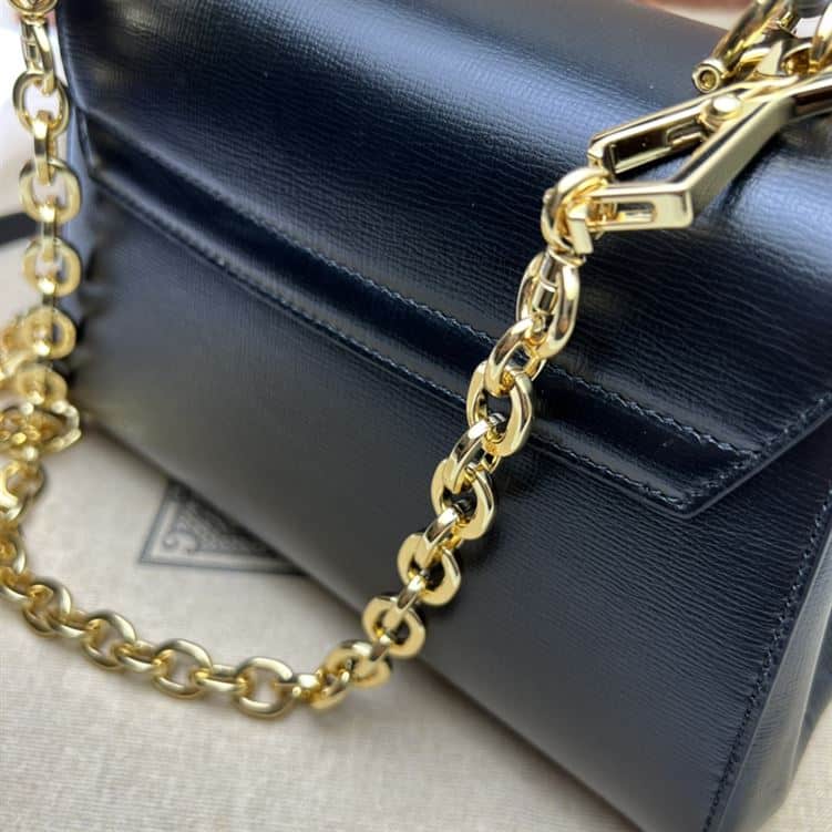 GUCCI HORSEBIT 1955 MINI BAG WITH BLACK LEATHER – GB21