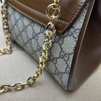 GUCCI HORSEBIT 1955 MINI BAG WITH LIGHT BROWN – GB22