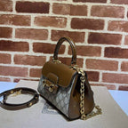 GUCCI HORSEBIT 1955 MINI BAG WITH LIGHT BROWN – GB22