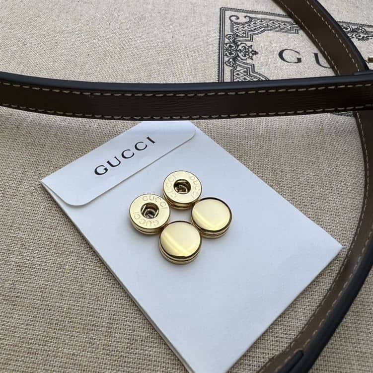 GUCCI HORSEBIT 1955 MINI BAG WITH LIGHT BROWN LEATHER – GB20