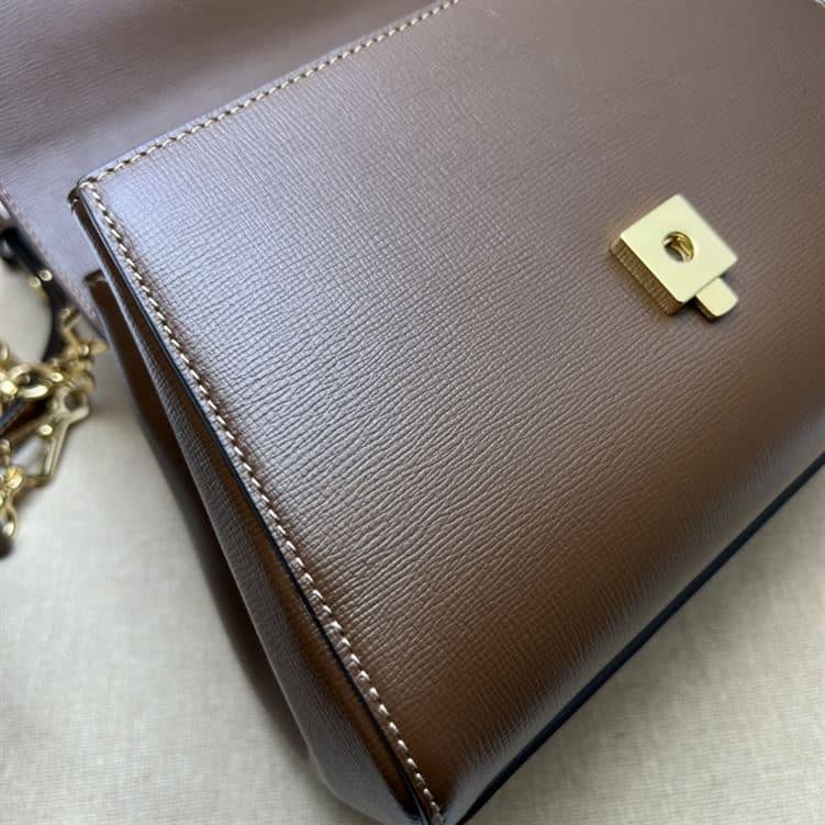 GUCCI HORSEBIT 1955 MINI BAG WITH LIGHT BROWN LEATHER – GB20