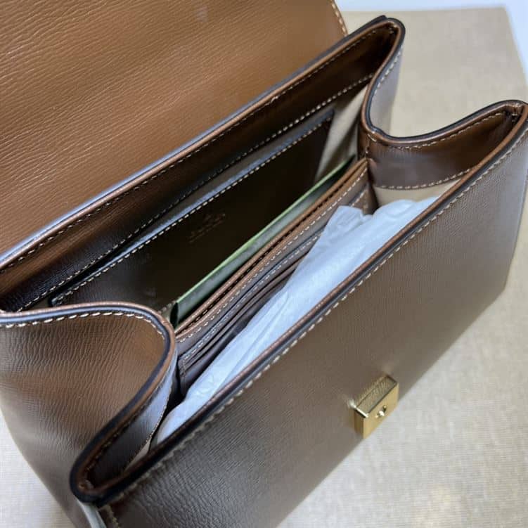 GUCCI HORSEBIT 1955 MINI BAG WITH LIGHT BROWN LEATHER – GB20