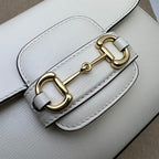 GUCCI HORSEBIT 1955 MINI BAG WITH WHITE LEATHER – GB19