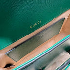 GUCCI HORSEBIT 1955 SMALL SHOULDER BAG GREEN LEATHER – GB25