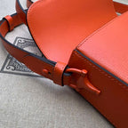 GUCCI HORSEBIT 1955 SMALL SHOULDER BAG ORANGE LEATHER – GB26