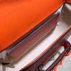 GUCCI HORSEBIT 1955 SMALL SHOULDER BAG ORANGE LEATHER – GB26
