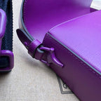 GUCCI HORSEBIT 1955 SMALL SHOULDER BAG PURPLE LEATHER – GB27