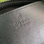 GUCCI MARMONT SHOULDER BAG IN BLACK LEATHER – GB16