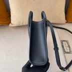 GUCCI MINI NOTE BAG WITH INTERLOCKING G BEIGE AND BLUE GG SUPREME CANVAS – GB36