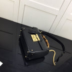 GUCCI PADLOCK GG SMALL BAMBOO SHOULDER BAG – GB85