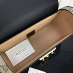 GUCCI PADLOCK GG SMALL BAMBOO SHOULDER BAG – GB86