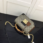 GUCCI PADLOCK GG SMALL BAMBOO SHOULDER BAG – GB86