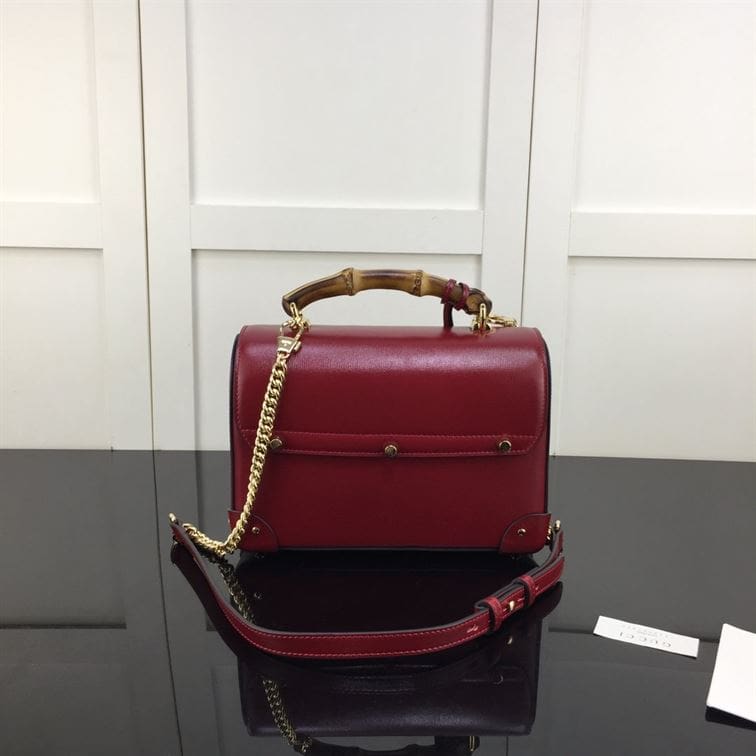 GUCCI PADLOCK GG SMALL BAMBOO SHOULDER BAG – GB87