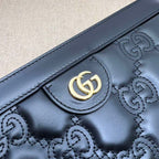 GUCCI SMALL GG QUILTED LEATHER BAG IN BLACK – GB29