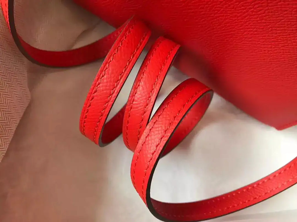 Hermes Kelly Mini II Bag In Rouge Casaque Epsom Leather GHW – HW124