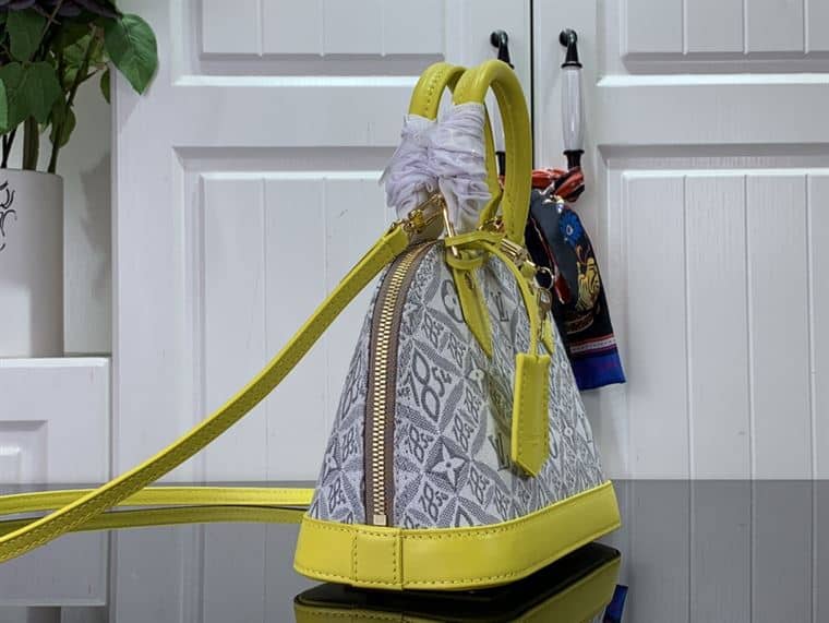 LOUIS VUITTON ALMA BB White Yellow – LW086