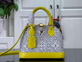LOUIS VUITTON ALMA BB White Yellow – LW086