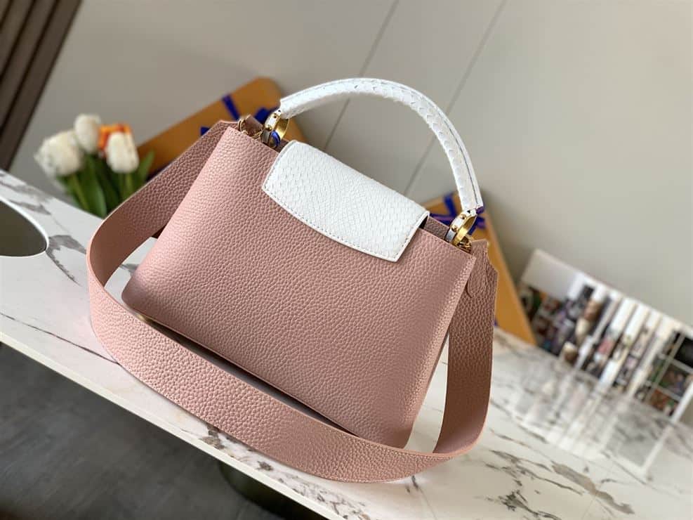 LOUIS VUITTON CAPUCINES BB Pink – LW044