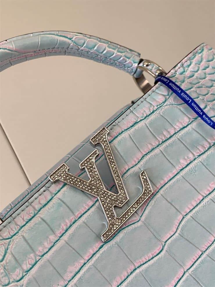 LOUIS VUITTON CAPUCINES BB Light Blue – LW052