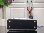LOUIS VUITTON CAPUCINES BB White & Black – LW093