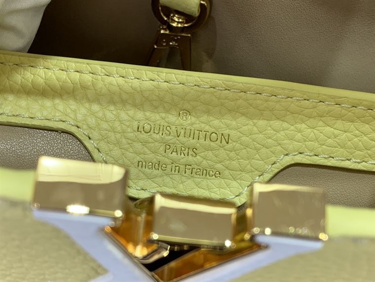 LOUIS VUITTON CAPUCINES BB YELLOW – LW102