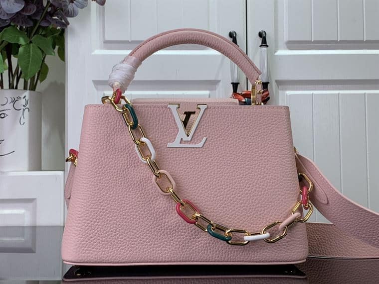 LOUIS VUITTON CAPUCINES BB PINK – LW103