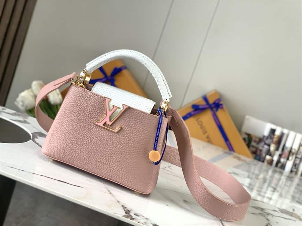 LOUIS VUITTON CAPUCINES MINI Pink – LW045