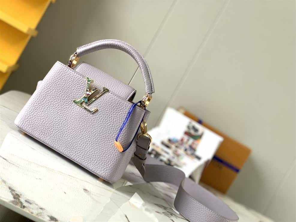 LOUIS VUITTON CAPUCINES MINI Light Purple – LW048