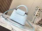 LOUIS VUITTON CAPUCINES MINI Light Blue – LW053