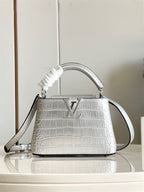 LOUIS VUITTON CAPUCINES MINI Silver – LW065
