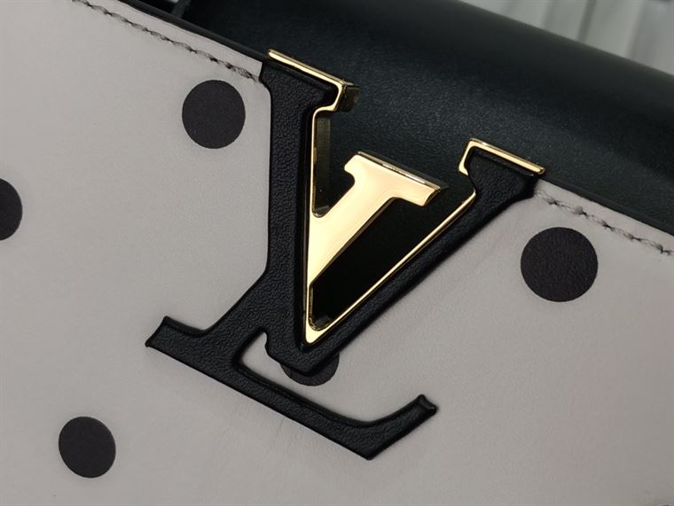 LOUIS VUITTON CAPUCINES MINI White and Black – LW094