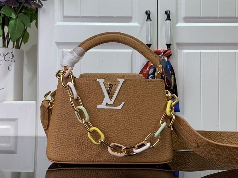 LOUIS VUITTON CAPUCINES MINI BROWN – LW105