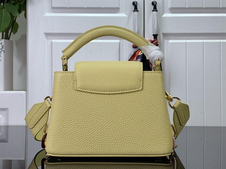 LOUIS VUITTON CAPUCINES MINI YELLOW – LW107