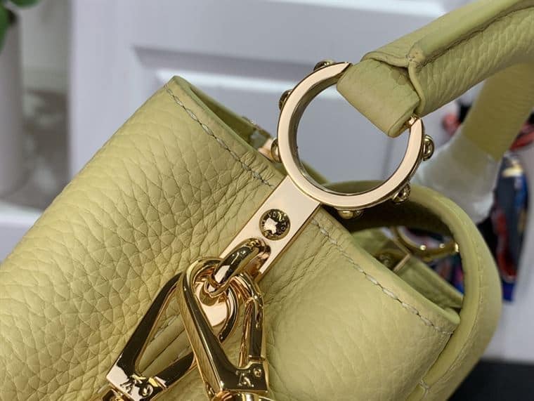 LOUIS VUITTON CAPUCINES MINI YELLOW – LW107